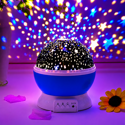 DreamGlow Rotating Projector Lamp