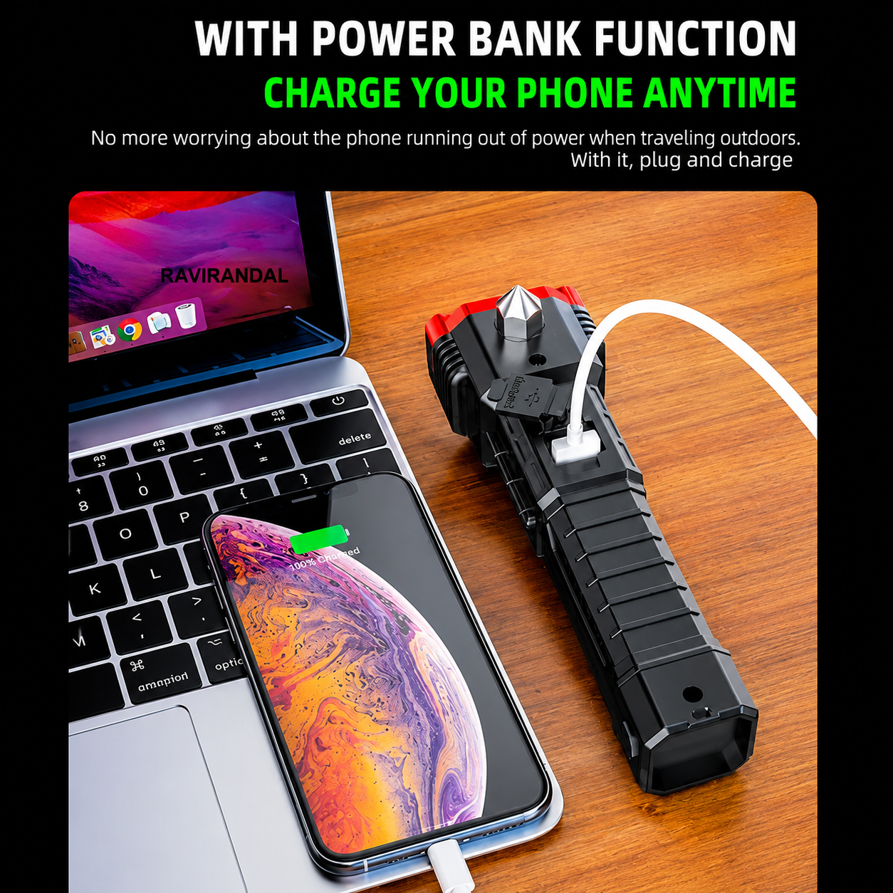 High-Intensity Discharge (HID) Powerful TORCH