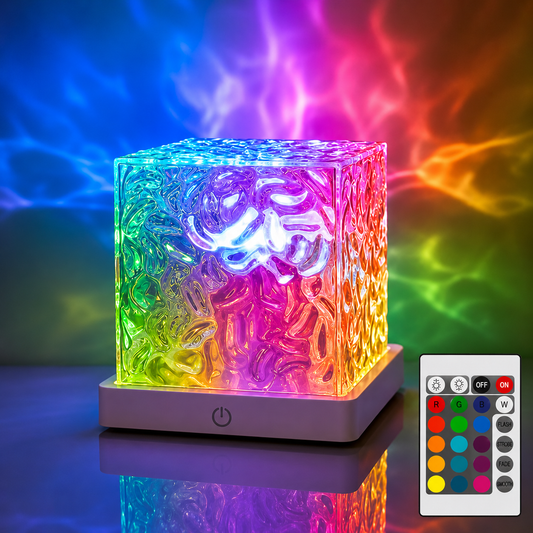 Dynamic Water Ripple Projection Light Lamp