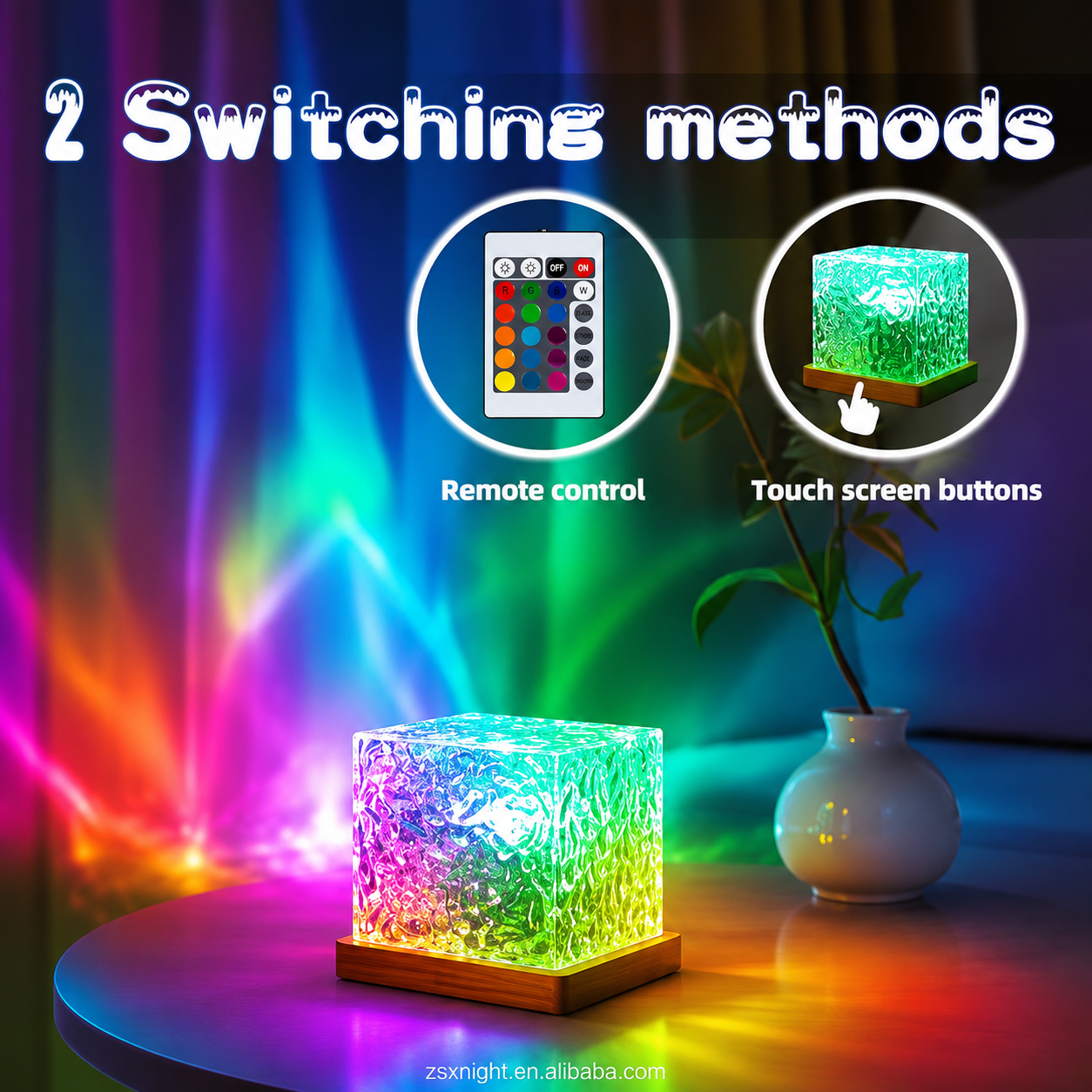 Dynamic Water Ripple Projection Light Lamp