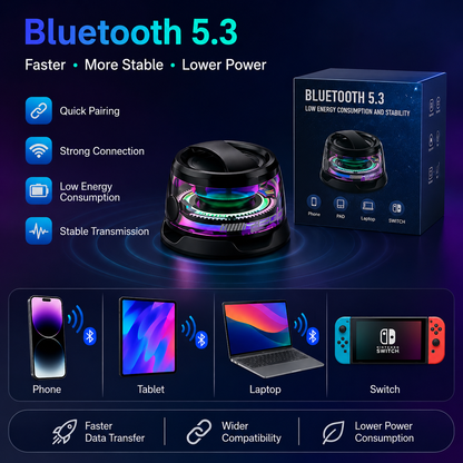 Premium G200 Magnetic Bluetooth Speaker
