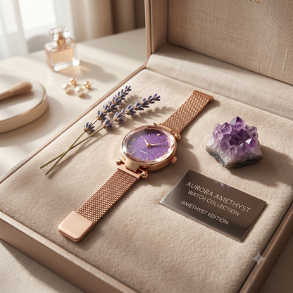 Elegant Rose Gold Analog Watch For Girls