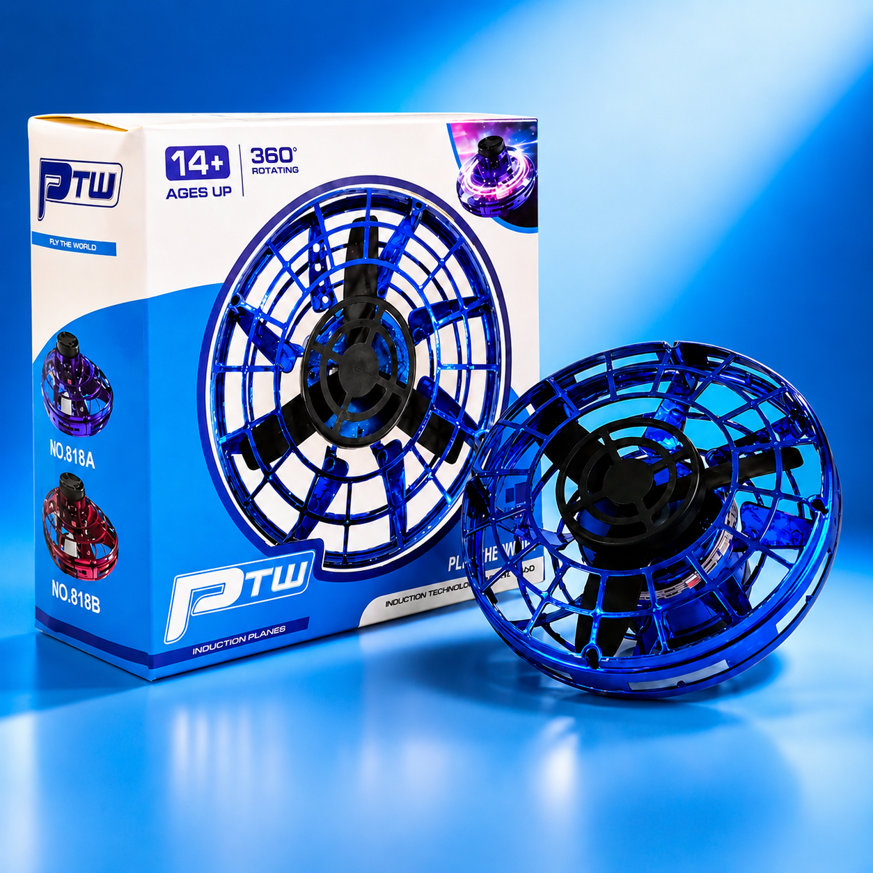 Premium UFO LED Spinner